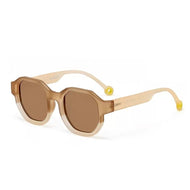 OLIVIO & CO SQUARE CREATIVE EDITION D SUNGLASSES DESERT SAND