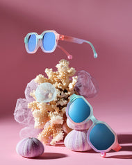OLIVIO & CO SQUARE CREATIVE EDITION D SUNGLASSES OCEAN FANTASY