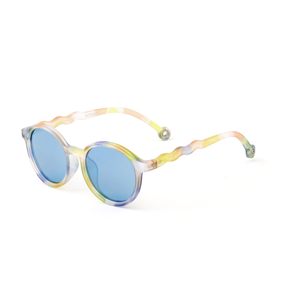 Olivio & Co Oval Sunglasses Adult Classic Olivio Art Brush