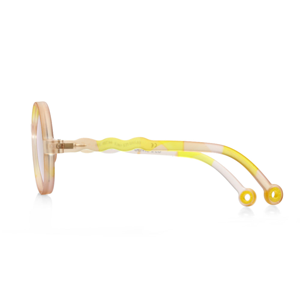 Olivio & Co Round Sunglasses Kids/Junior Classic Olivio Terra Collage
