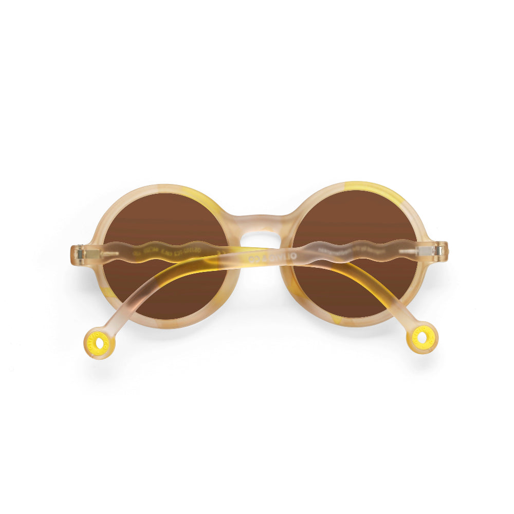 Olivio & Co Round Sunglasses Kids/Junior Classic Olivio Terra Collage