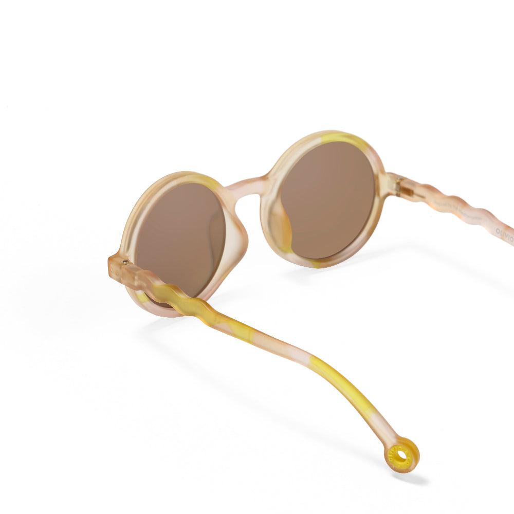 OLIVIO & CO ROUND CLASSIC SUNGLASSES TERRA COLLAGE 3-12Y - baby enRoute