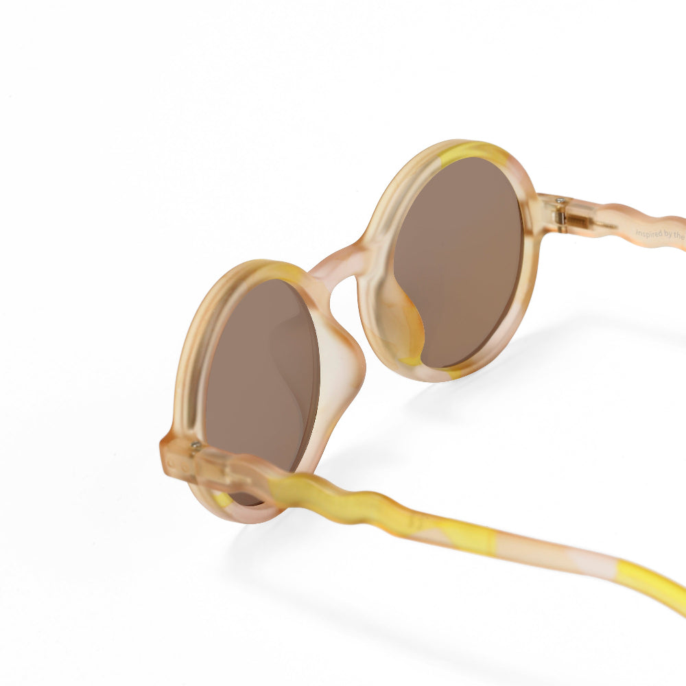 OLIVIO & CO ROUND CLASSIC SUNGLASSES TERRA COLLAGE 3-12Y - baby enRoute