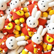 Just Dutch Miffy And Her Tulip Bag Red Dress With Tulip Bag And Shoes