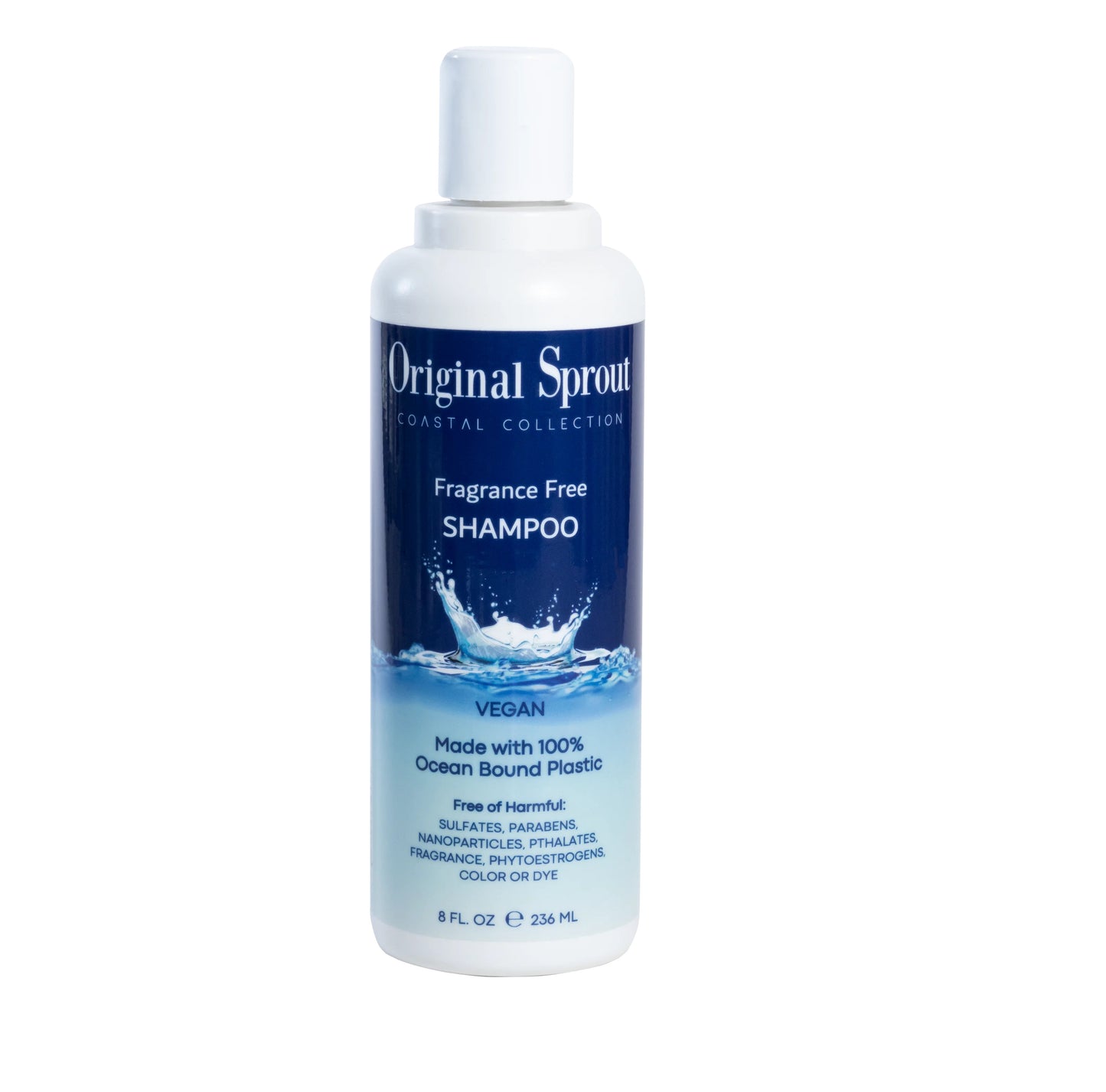 ORIGINAL SPROUT COASTAL COLLECTION FRAGRANCE FREE BODY WASH 8 OZ - baby enRoute