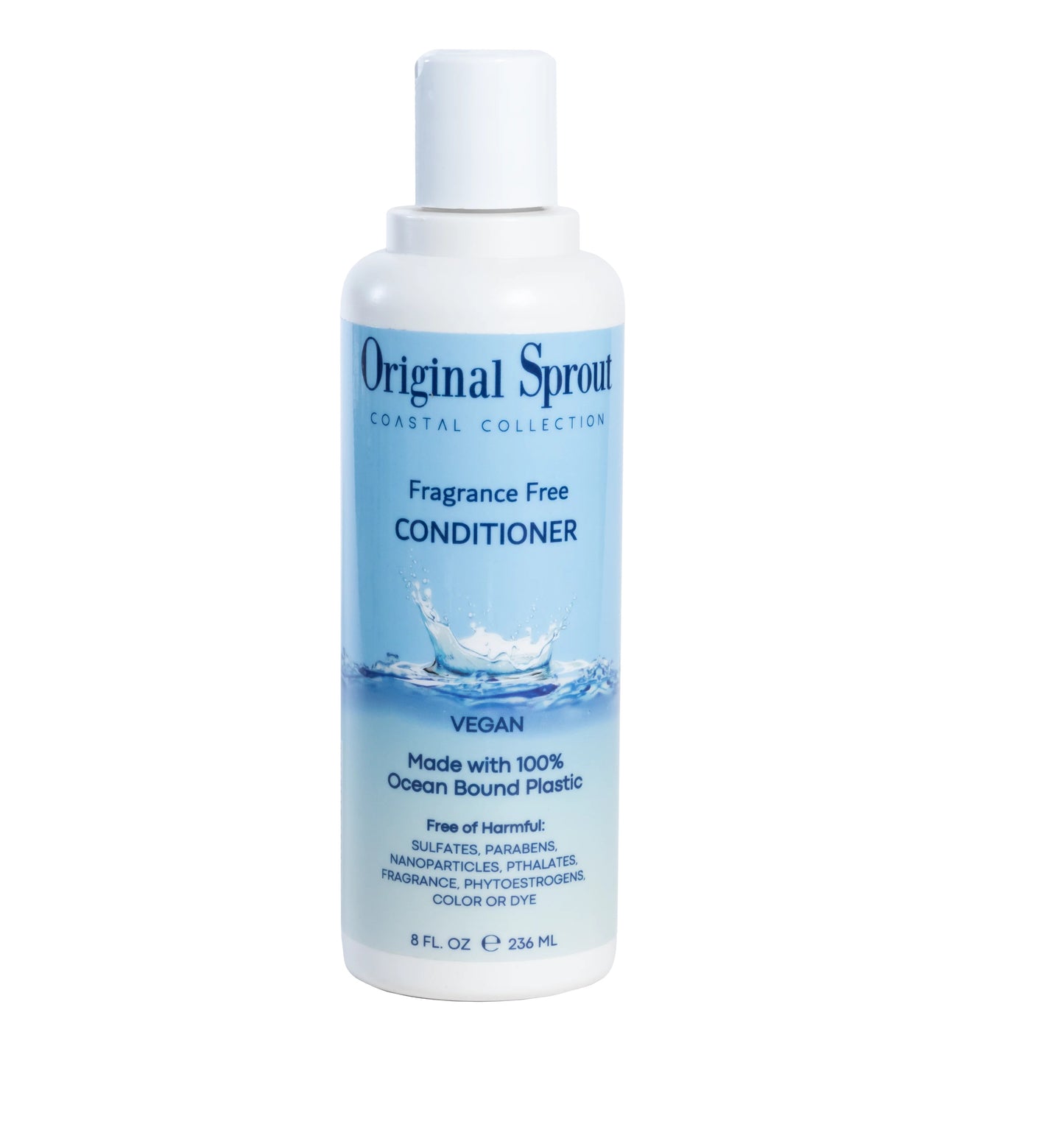 ORIGINAL SPROUT COASTAL COLLECTION FRANGRANCE FREE CONDITIONER 8OZ - baby enRoute
