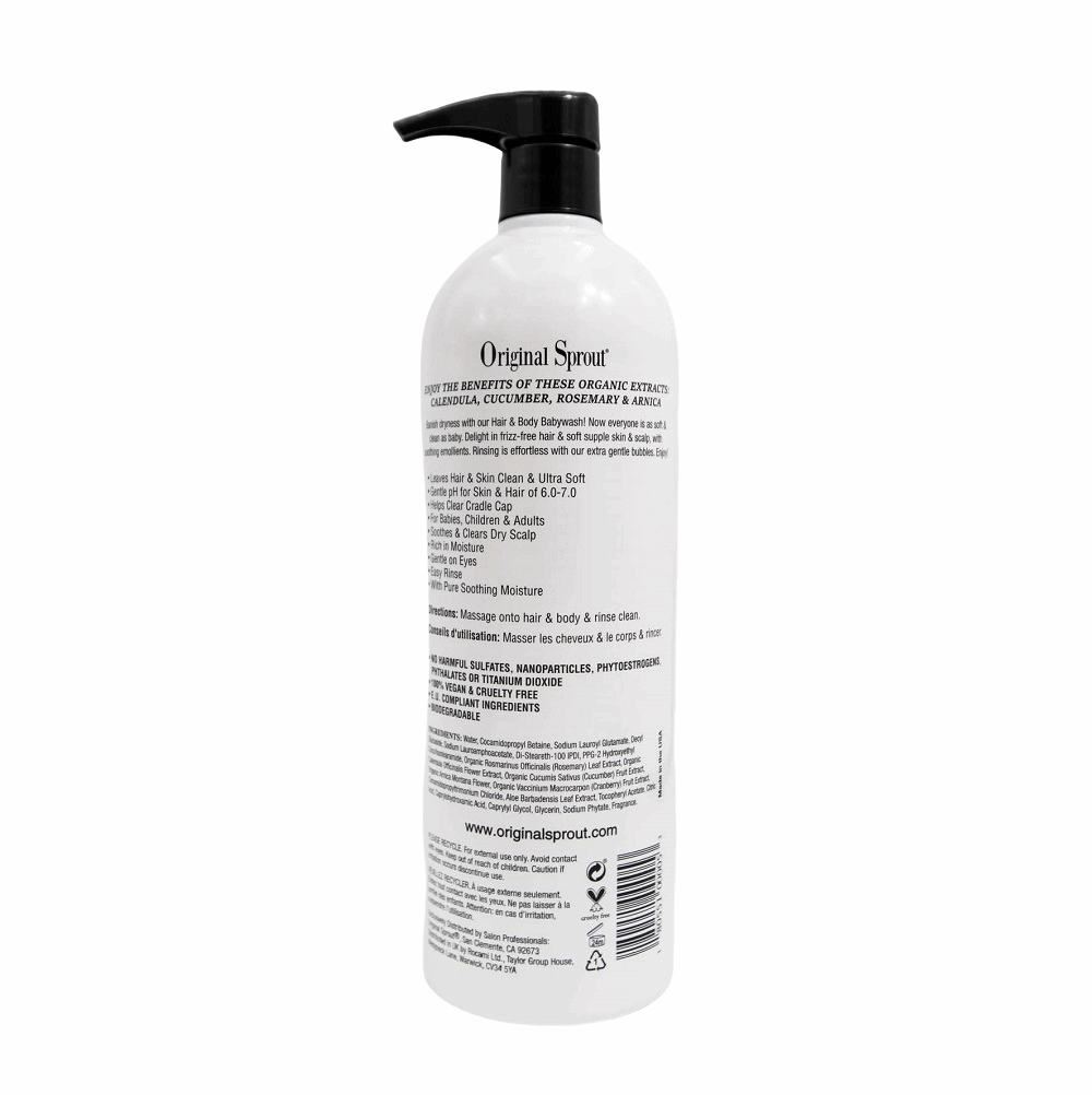 ORIGINAL SPROUT HAIR & BODY BABY WASH