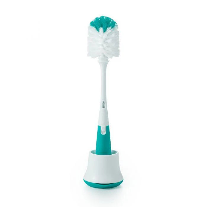 OXO TOT SOAP DISPENSING BOTTLE BRUSH W/STAND