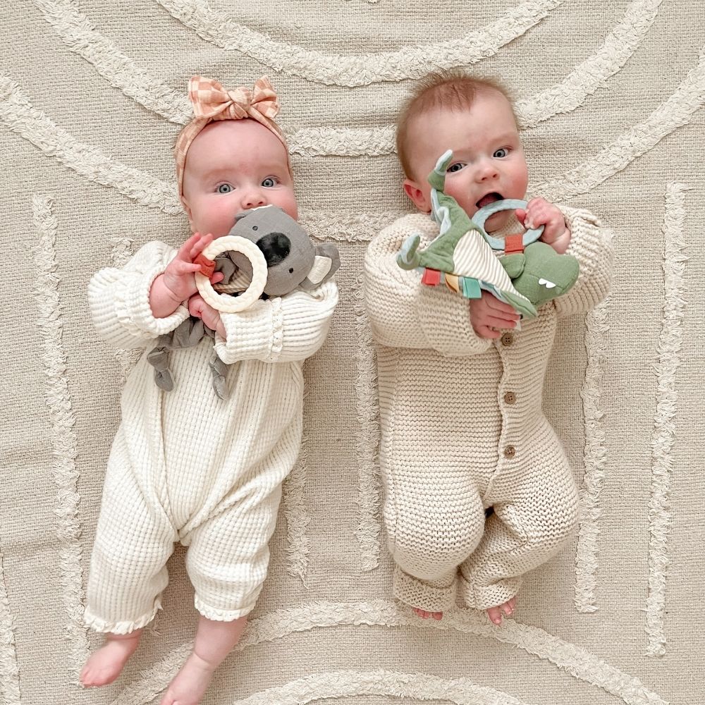 Itzy Ritzy Bitzy Crinkle Sensory Toy With Teether