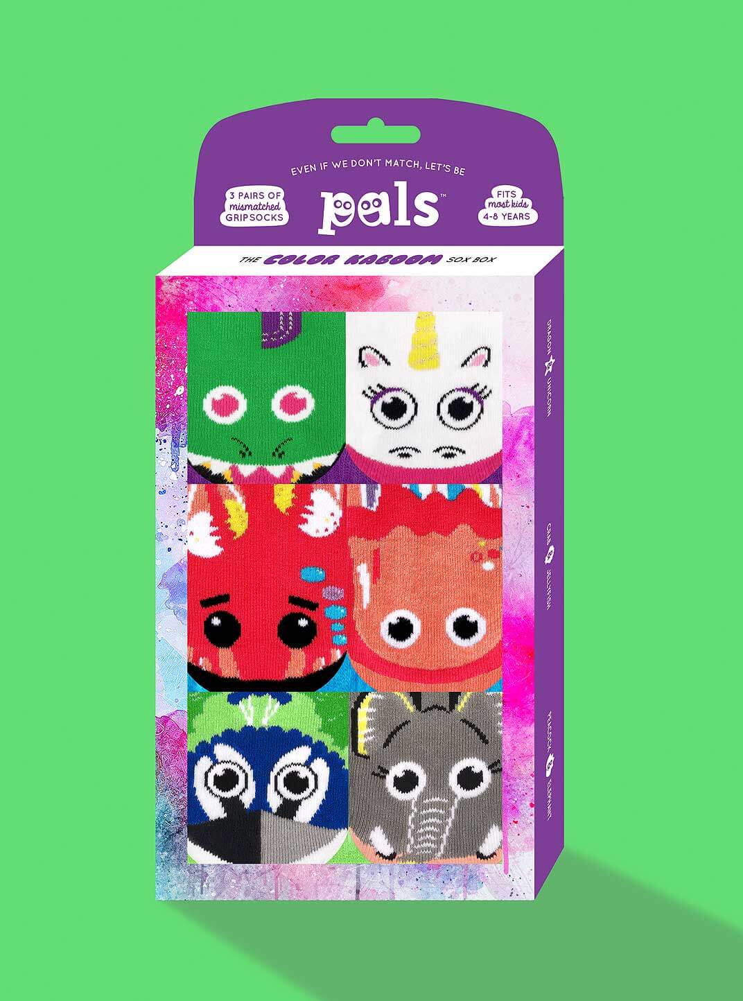 PALS SOCKS COLOR KABOOM GIFT BOX