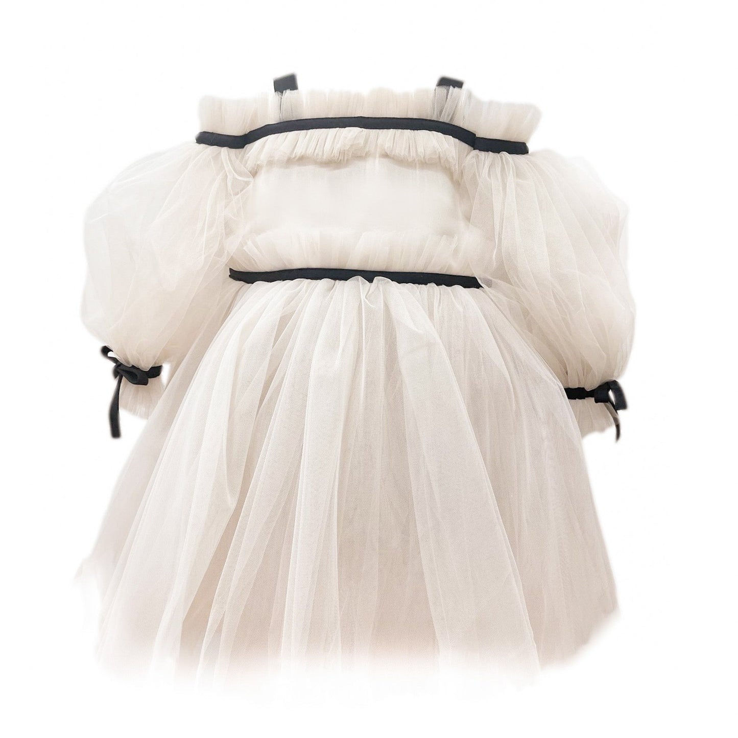PETITE MAISON KIDS COCO CARAMEL TULLE DRESS - baby enRoute