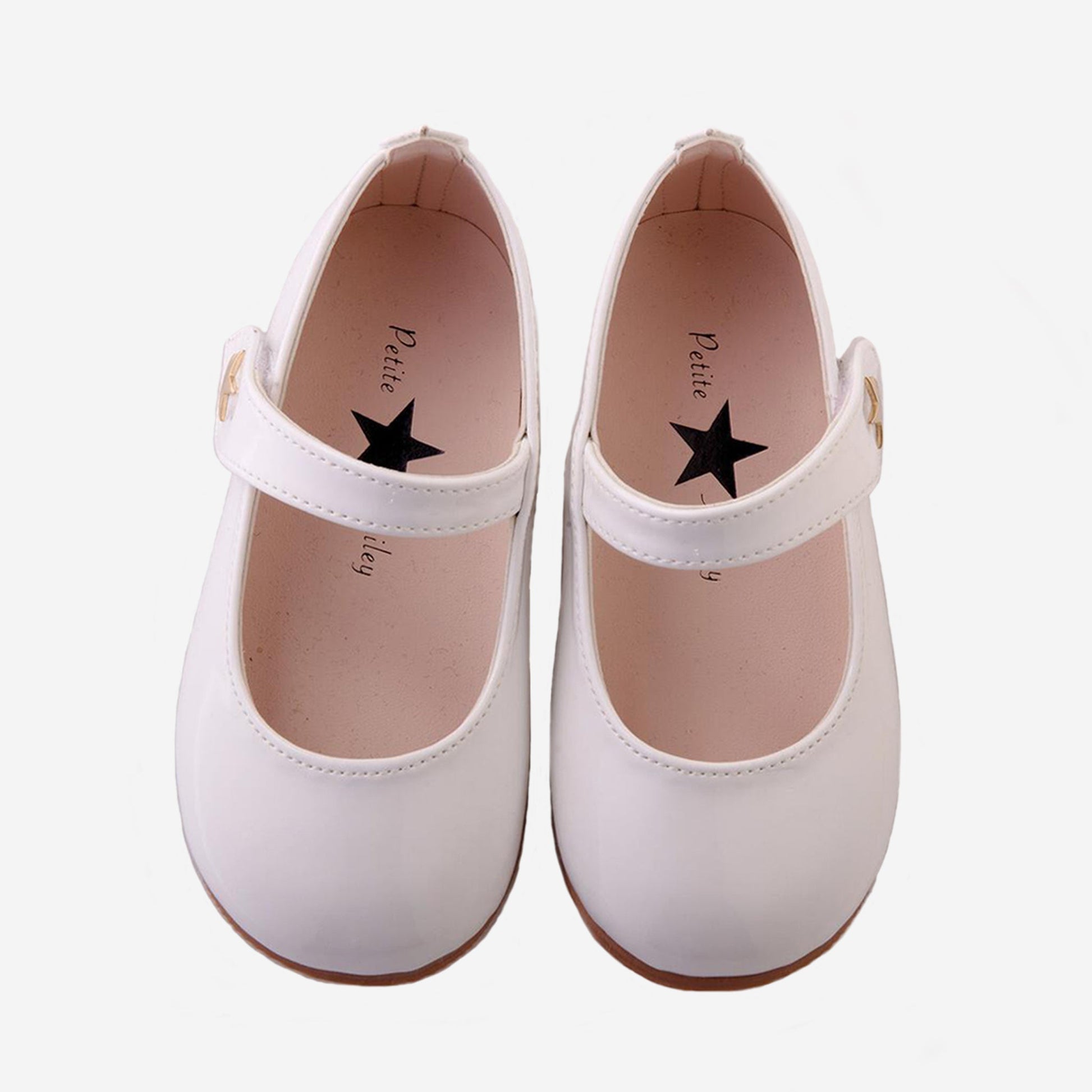 PETITE HAILEY PATENT MARYJANE SHOES WHITE