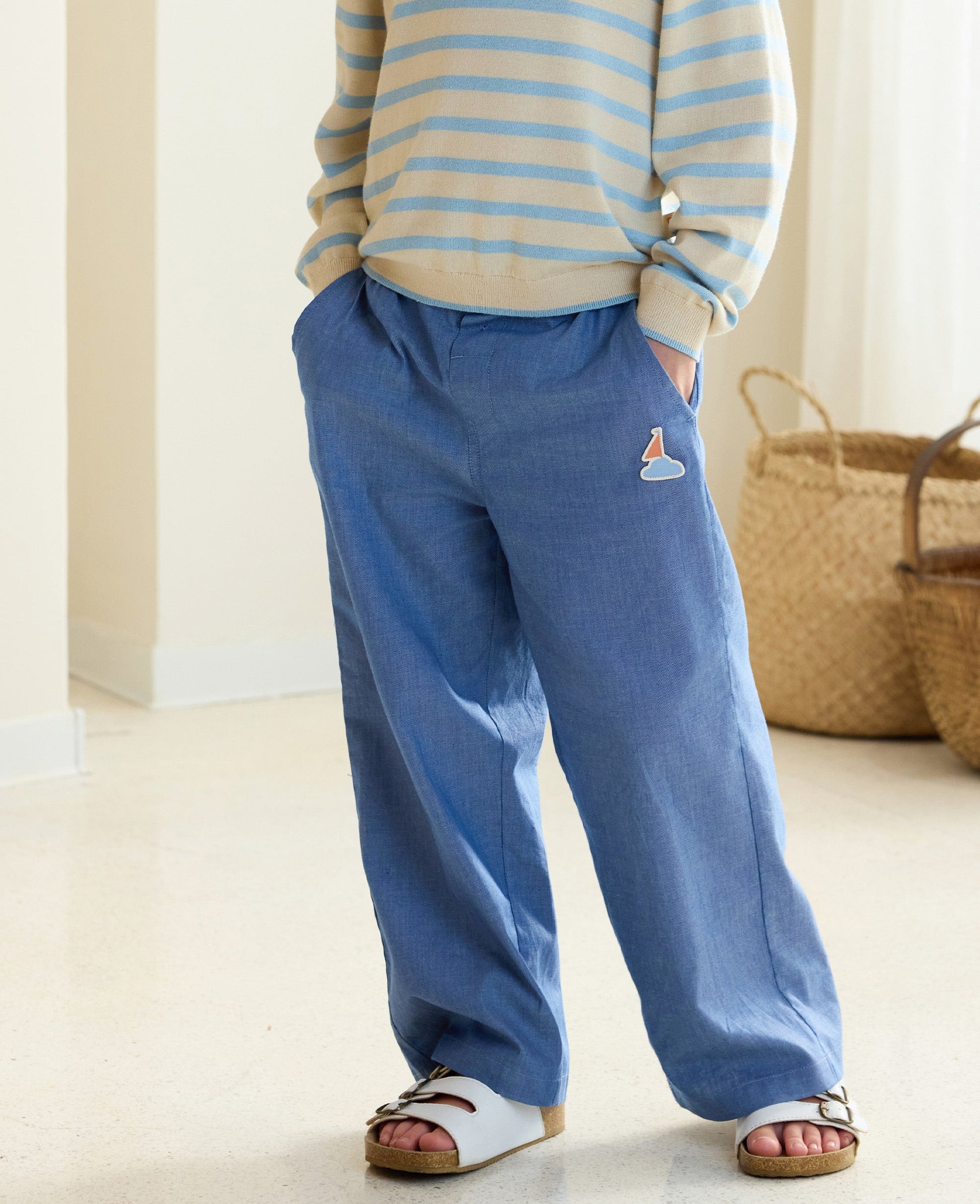 Petite Revery Denim Jeans Sky
