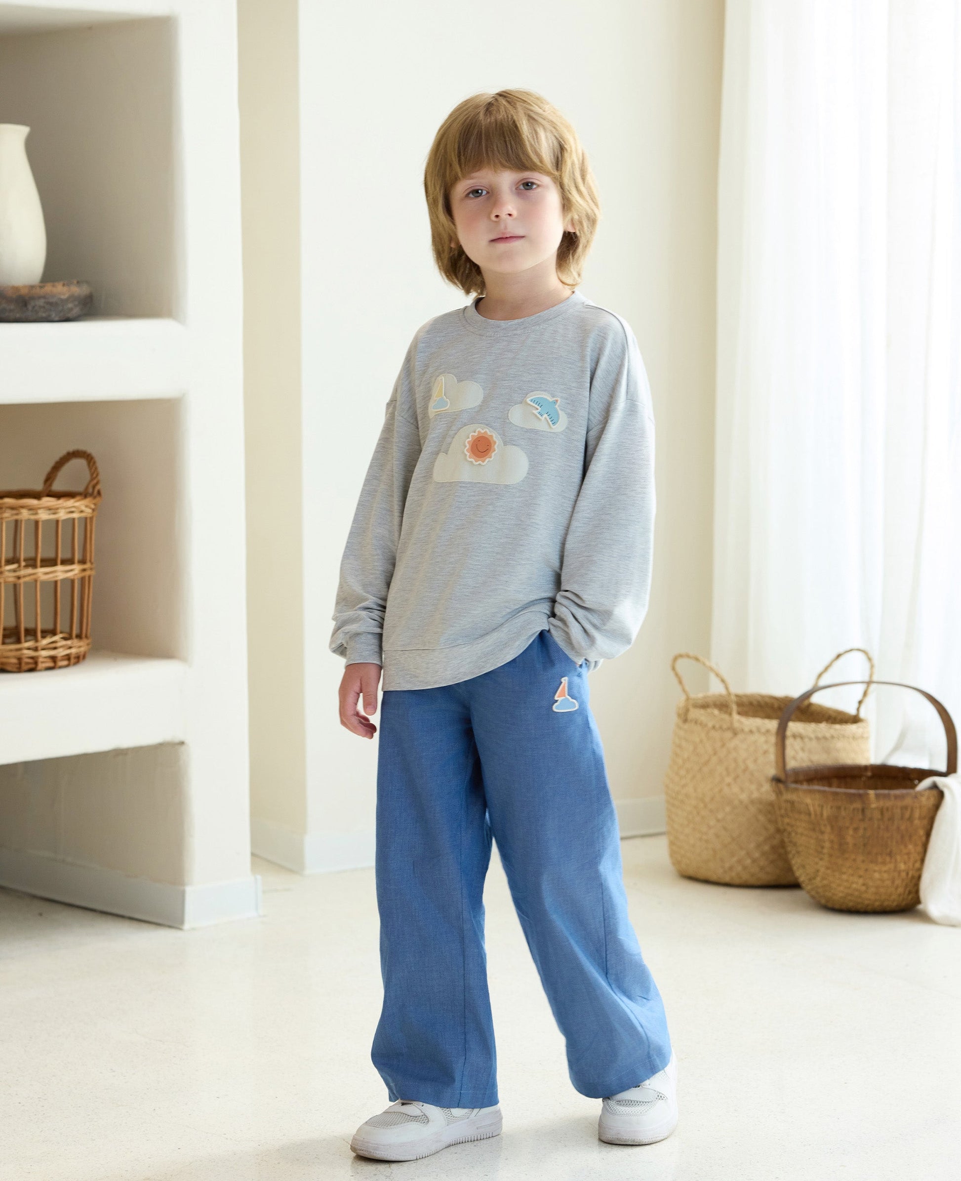 Petite Revery Denim Jeans Sky
