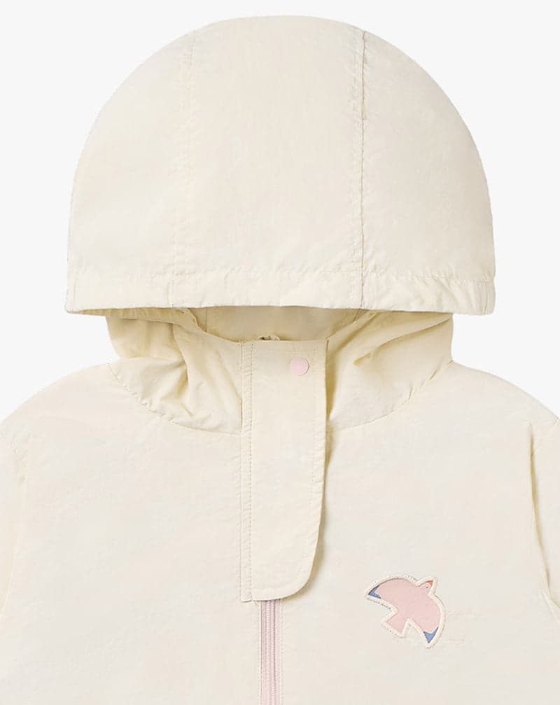 Petite Revery Hooded Windbreaker Jet Stream