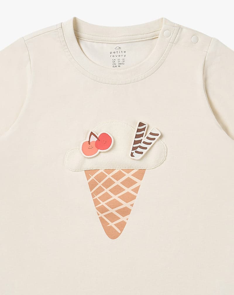 PETITE REVERY QUICK DRY COOLING COTTON SHORT SLEEVE TEE JET STREAM