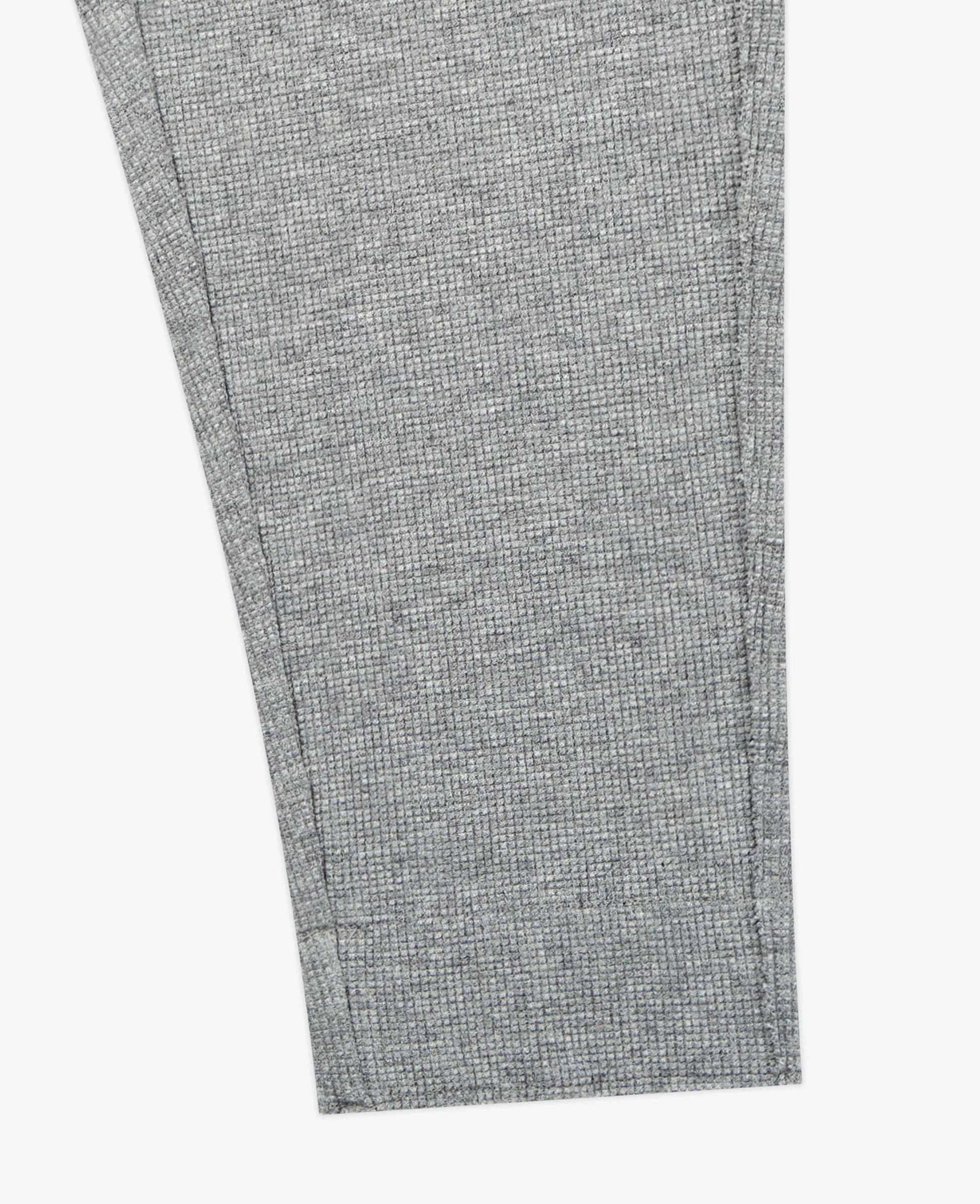 PETITE REVERY  RAW EDGE WAFFLE KNIT JOGGERS STONE