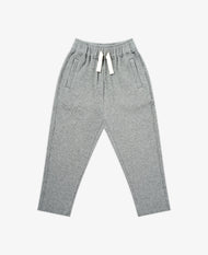 PETITE REVERY  RAW EDGE WAFFLE KNIT JOGGERS STONE