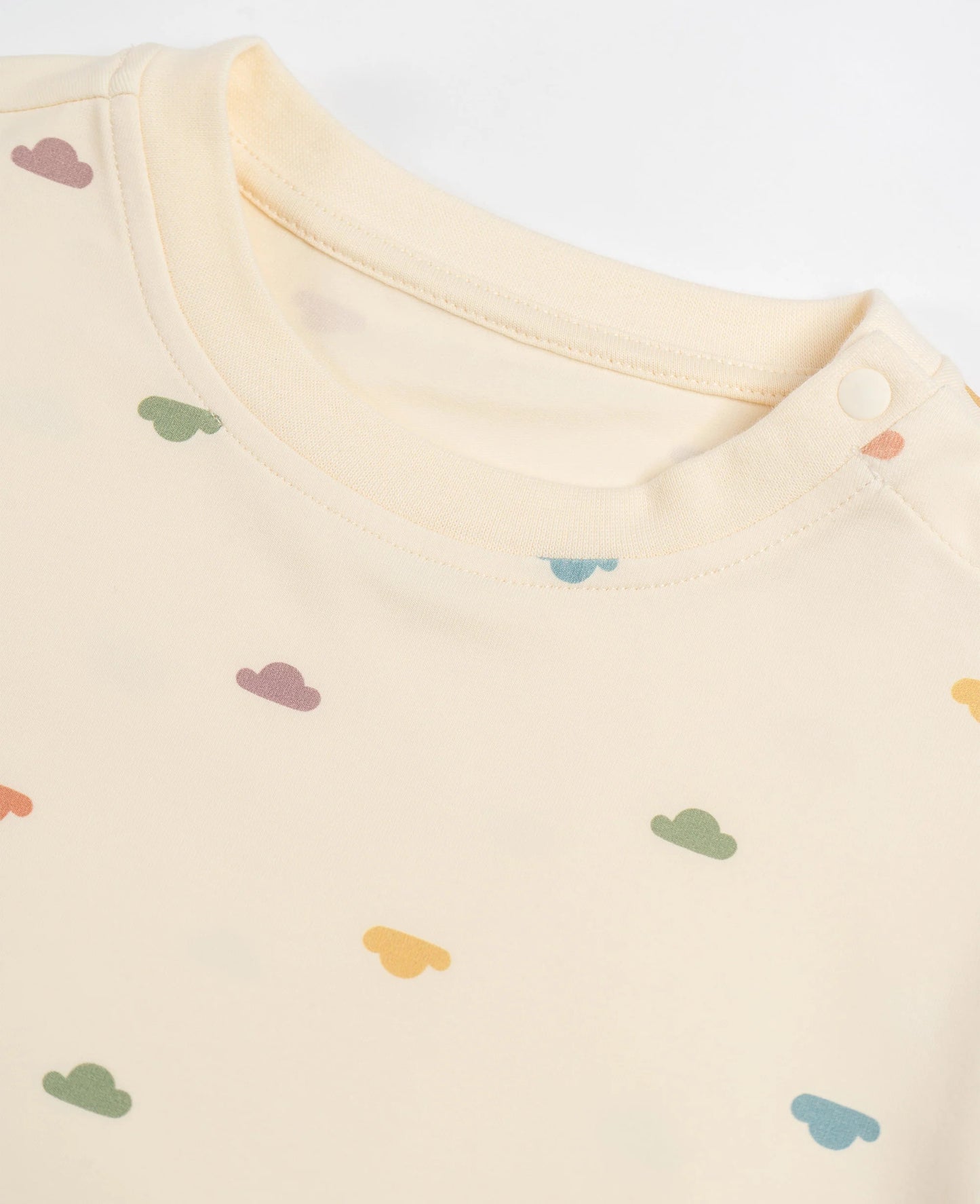 PETITE REVERY T-SHIRT-RAINBOW CLOUDS - baby enRoute