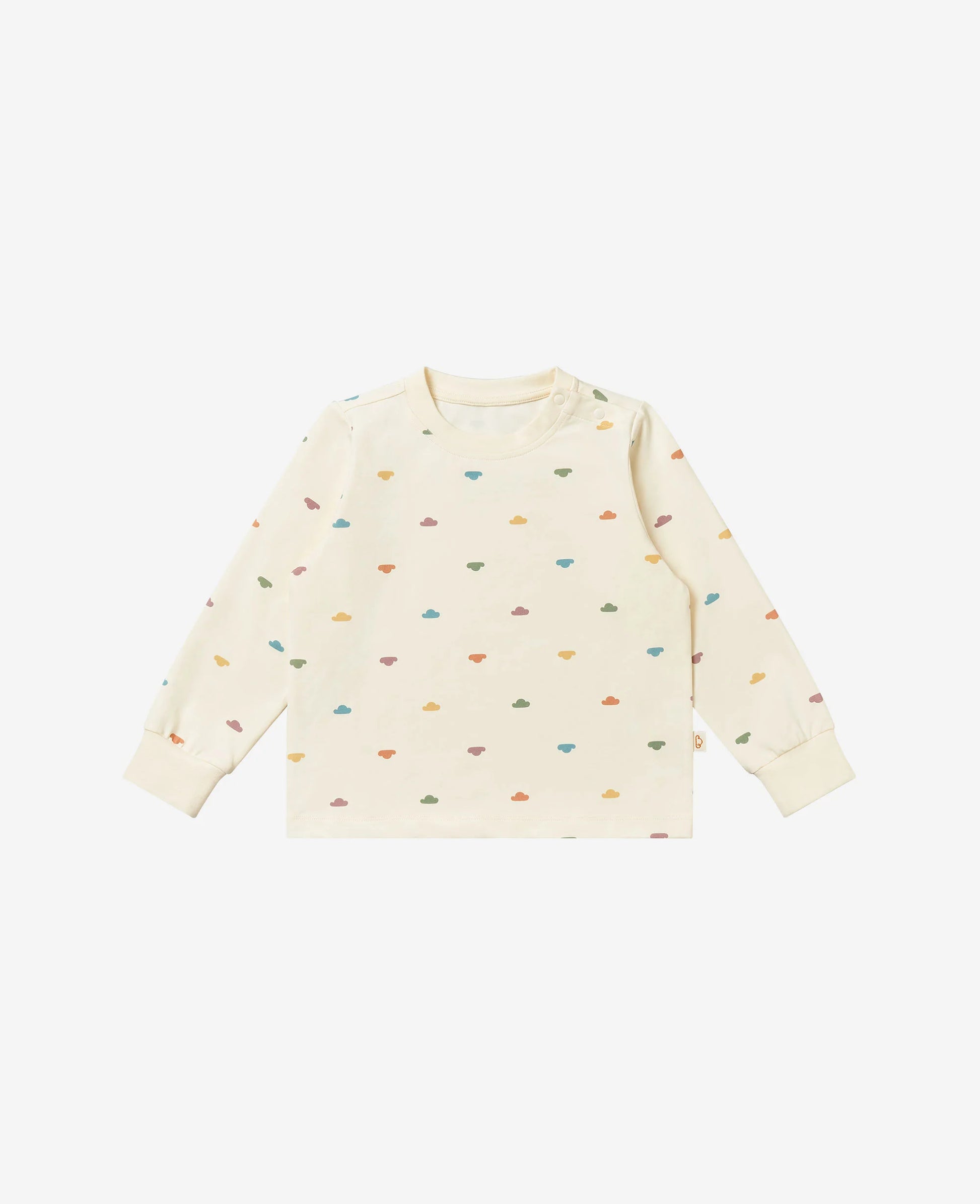 Petite Revery T-Shirt-Rainbow Clouds