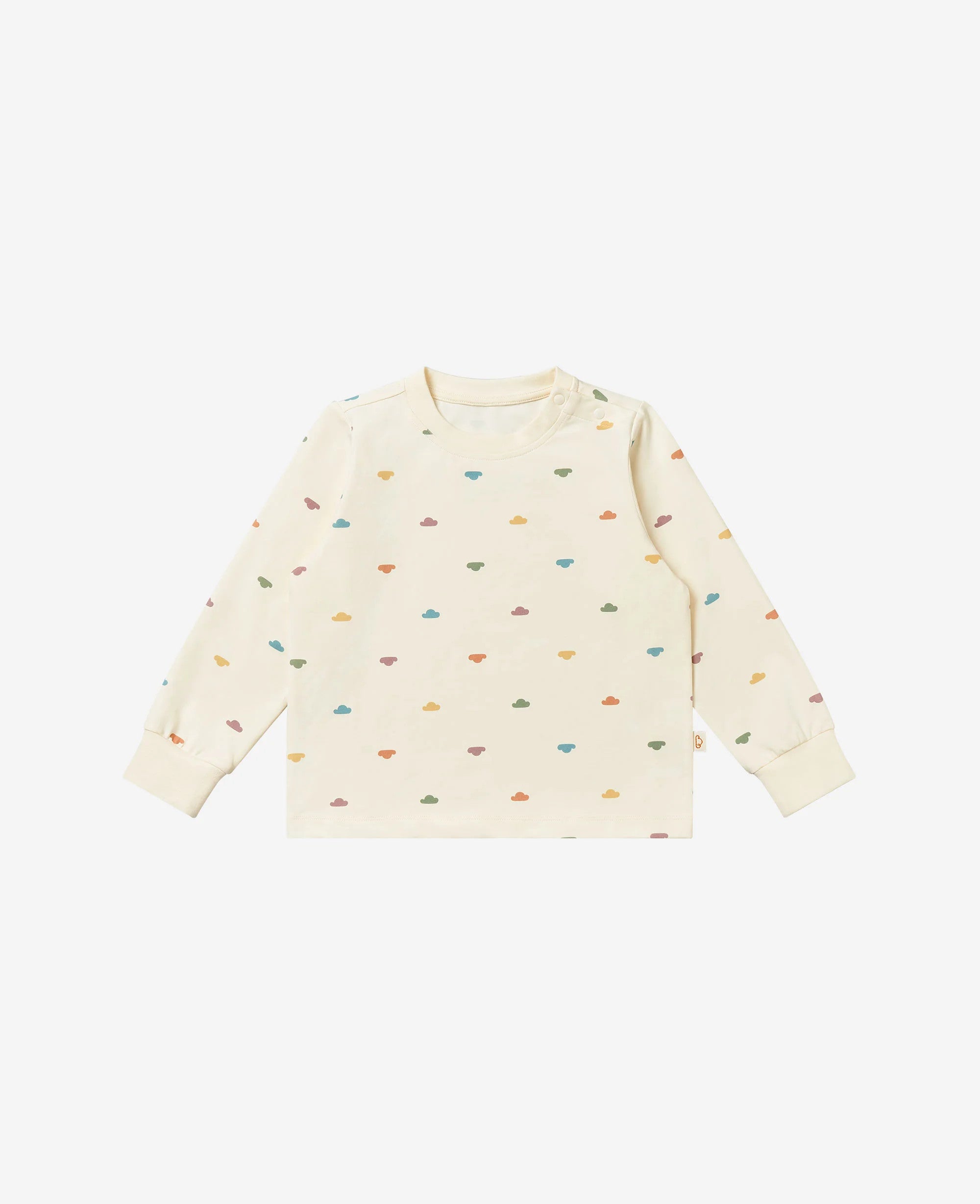 Petite Revery T-Shirt-Rainbow Clouds