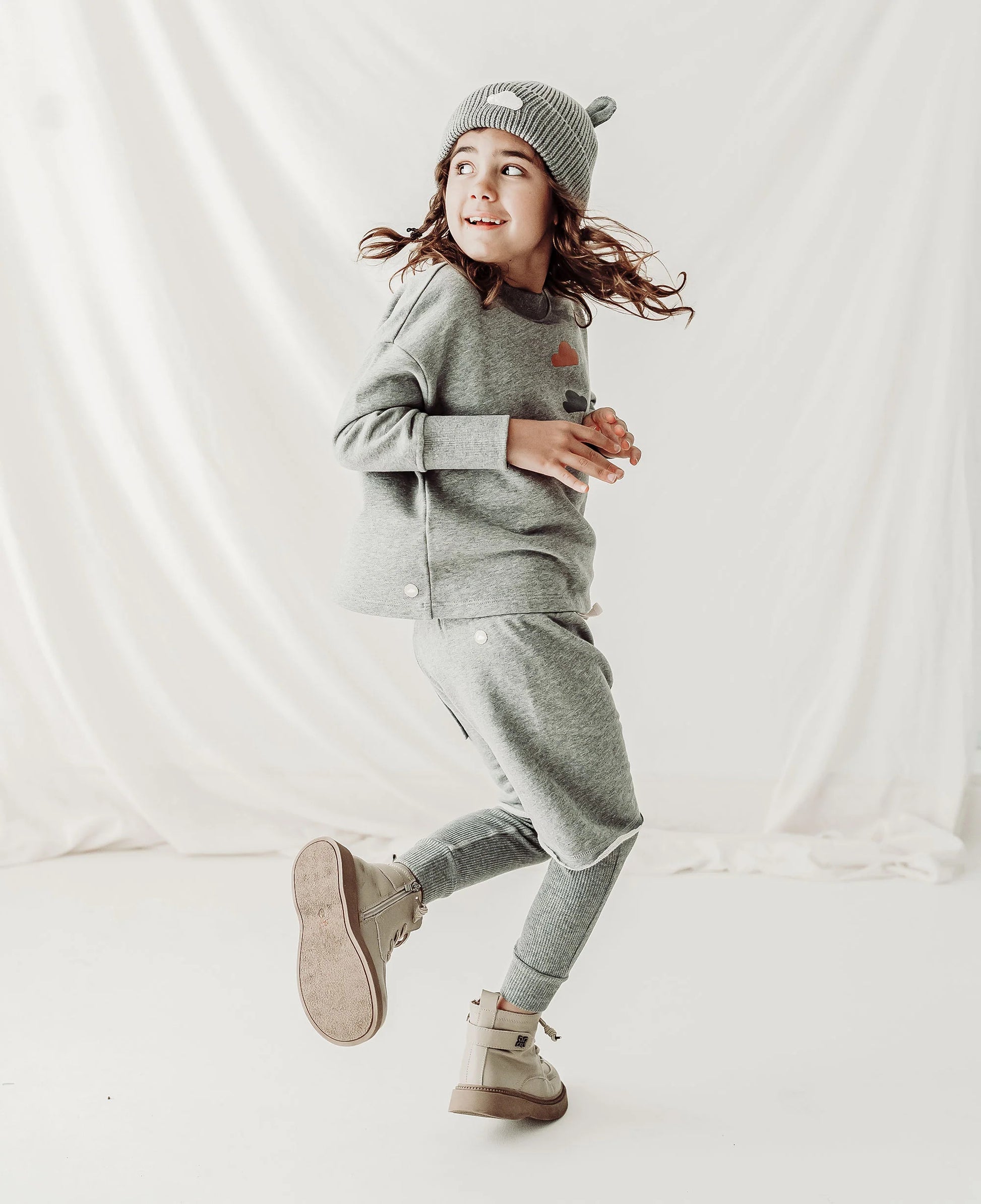 PETITE REVERY COMBO LEGGINGS STONE