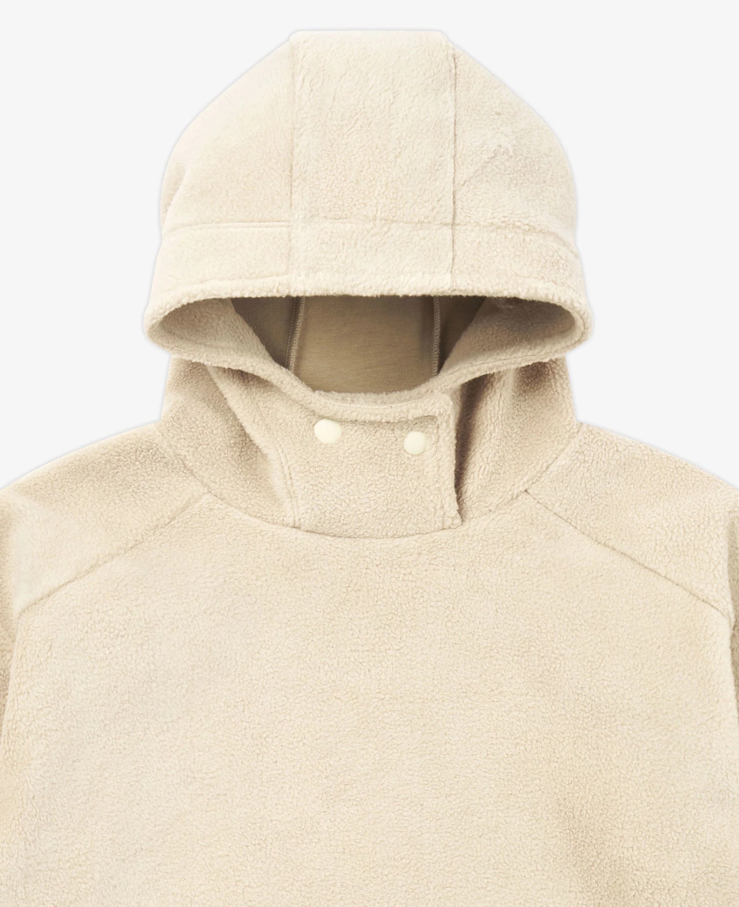 PETITE REVERY RECYCLED FLEECE HOODED PULLOVER OAT - baby enRoute