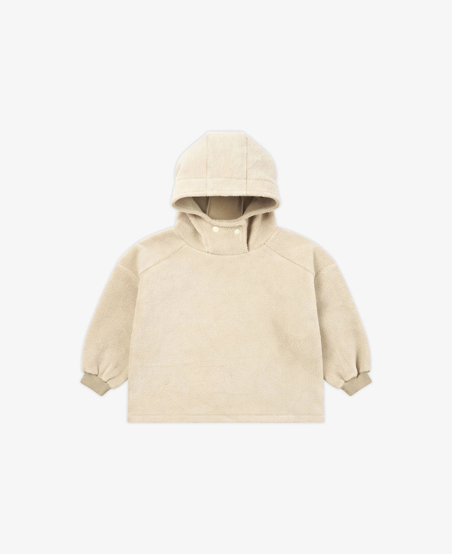 PETITE REVERY RECYCLED FLEECE HOODED PULLOVER OAT - baby enRoute