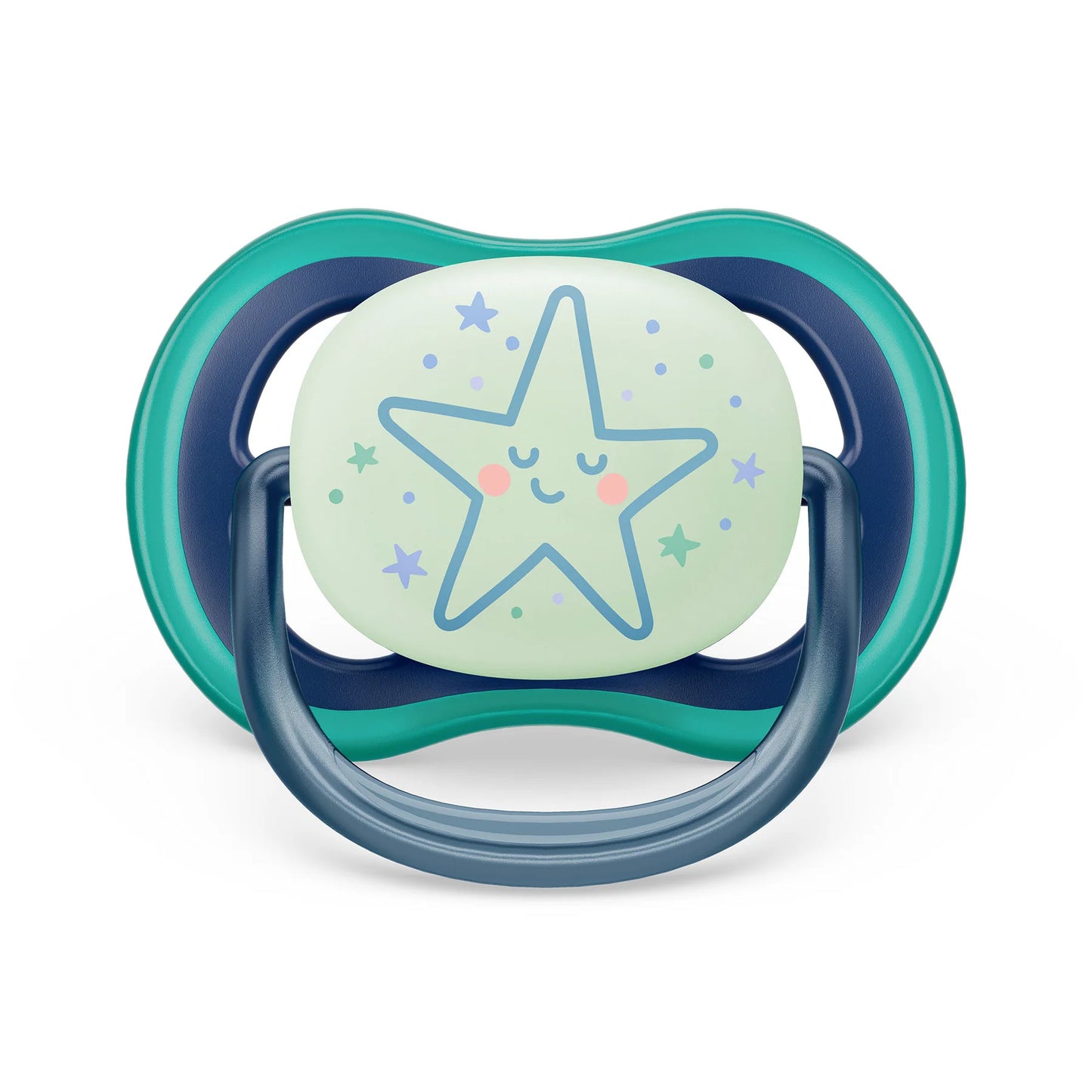 PHILIPS AVENT ULTRA AIR PACIFIER NIGHTTIME - SLEEPING STAR AND MOON - 2 PACK (6-18M) - baby enRoute