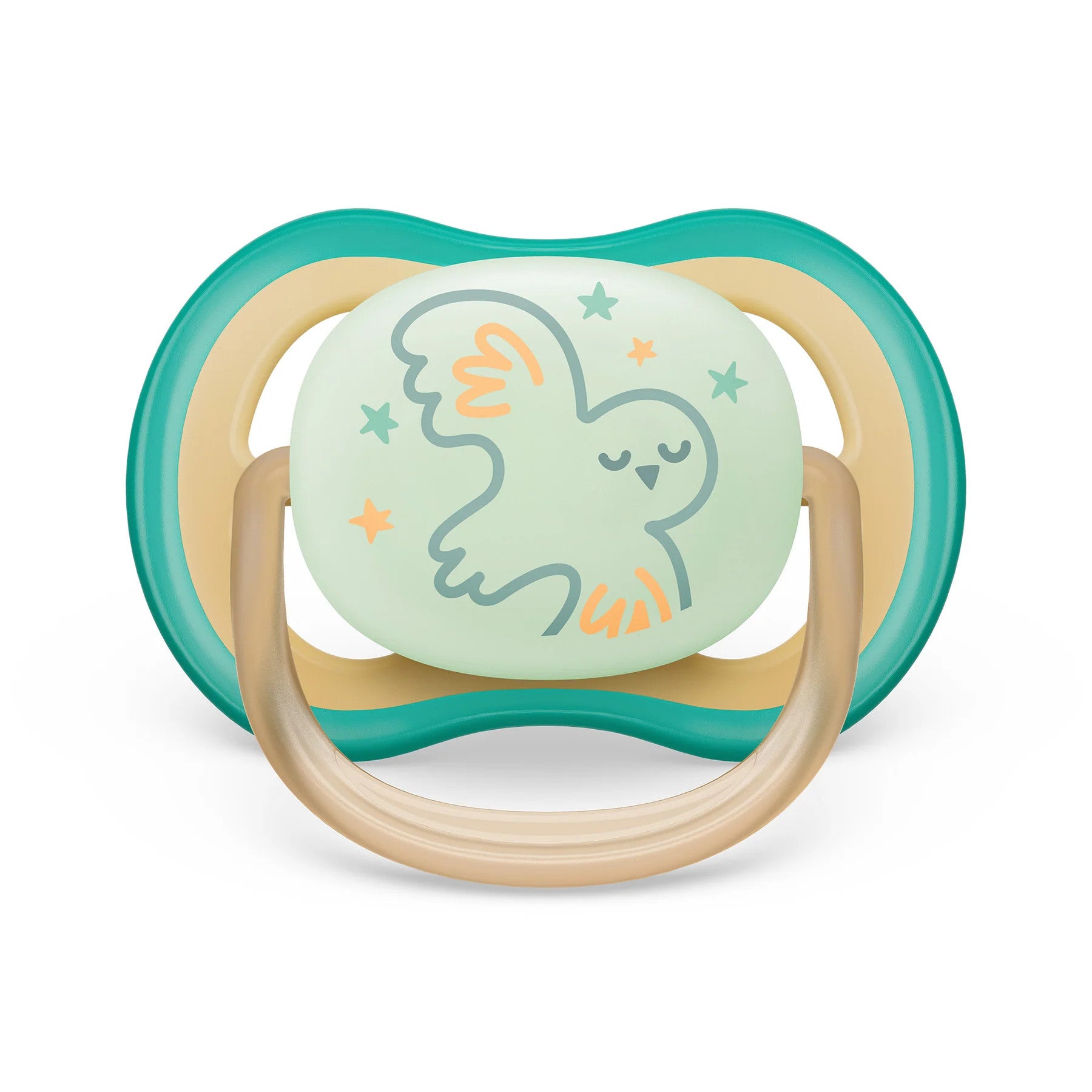 Philips Avent Ultra Air Pacifier Nighttime Sleeping Star And Owl 2 Pack (0-6M)
