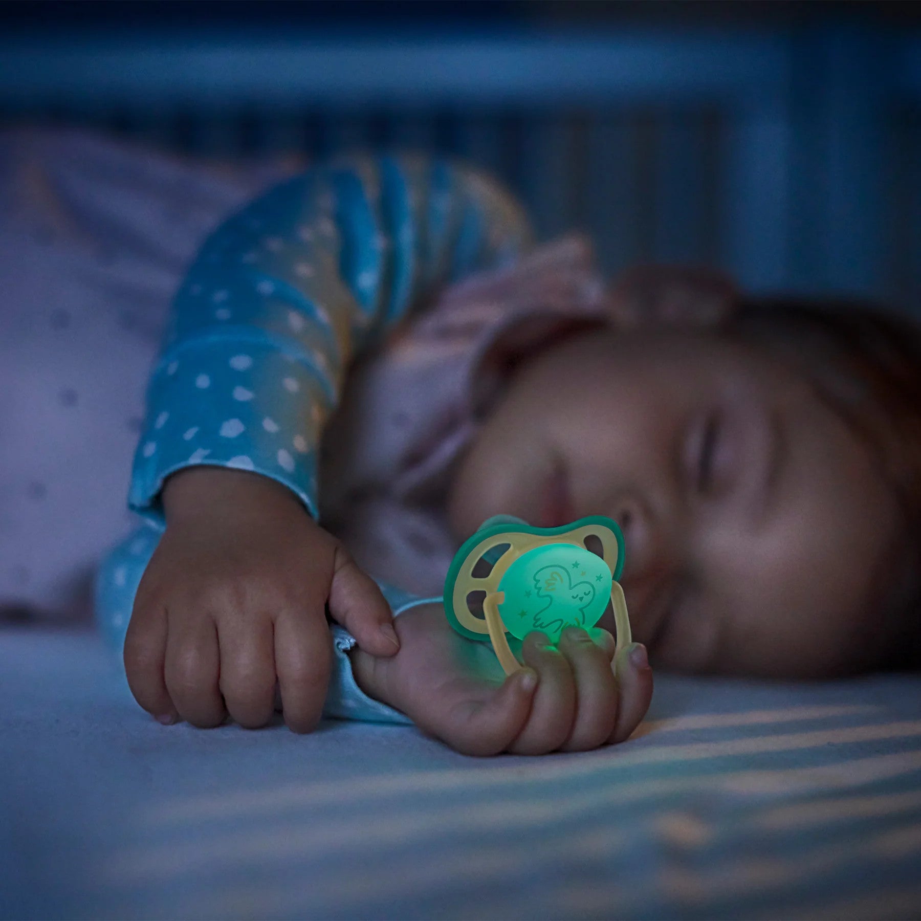 Philips Avent Ultra Air Pacifier Nighttime Sleeping Star And Owl 2 Pack (0-6M)