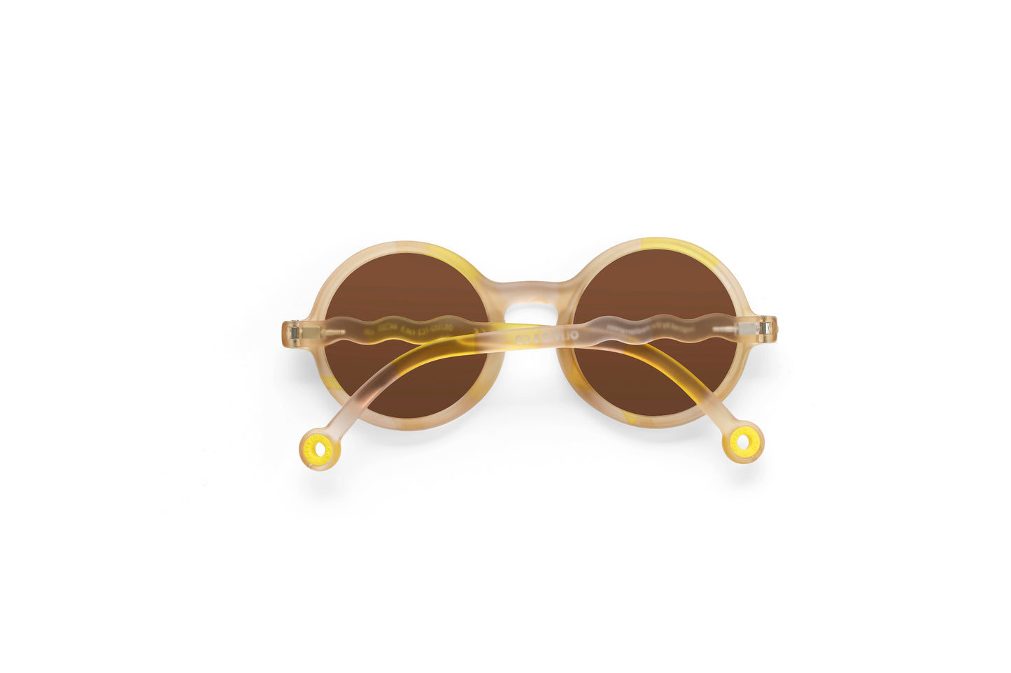 OLIVIO & CO ROUND CLASSIC SUNGLASSES TERRA COLLAGE 3-12Y - baby enRoute