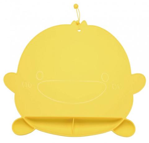 PIYO PIYO FOODIE SILICONE PLACEMAT YELLOW - baby enRoute