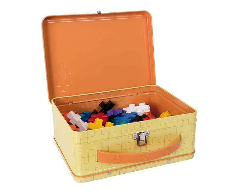 PLUS-PLUS METAL SUITCASE BIG BASIC 70 PCS