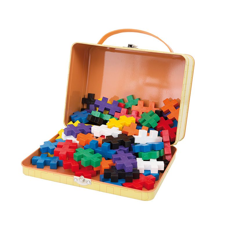 PLUS-PLUS METAL SUITCASE BIG BASIC 70 PCS