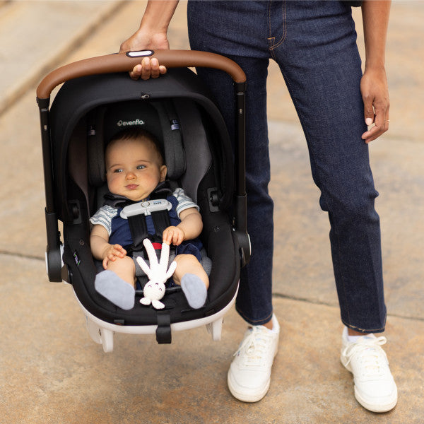 EVENFLO GOLD SHYFT DUALRIDE WITH CARRYALL STORAGE INFANT CAR SEAT AND STROLLER COMBO