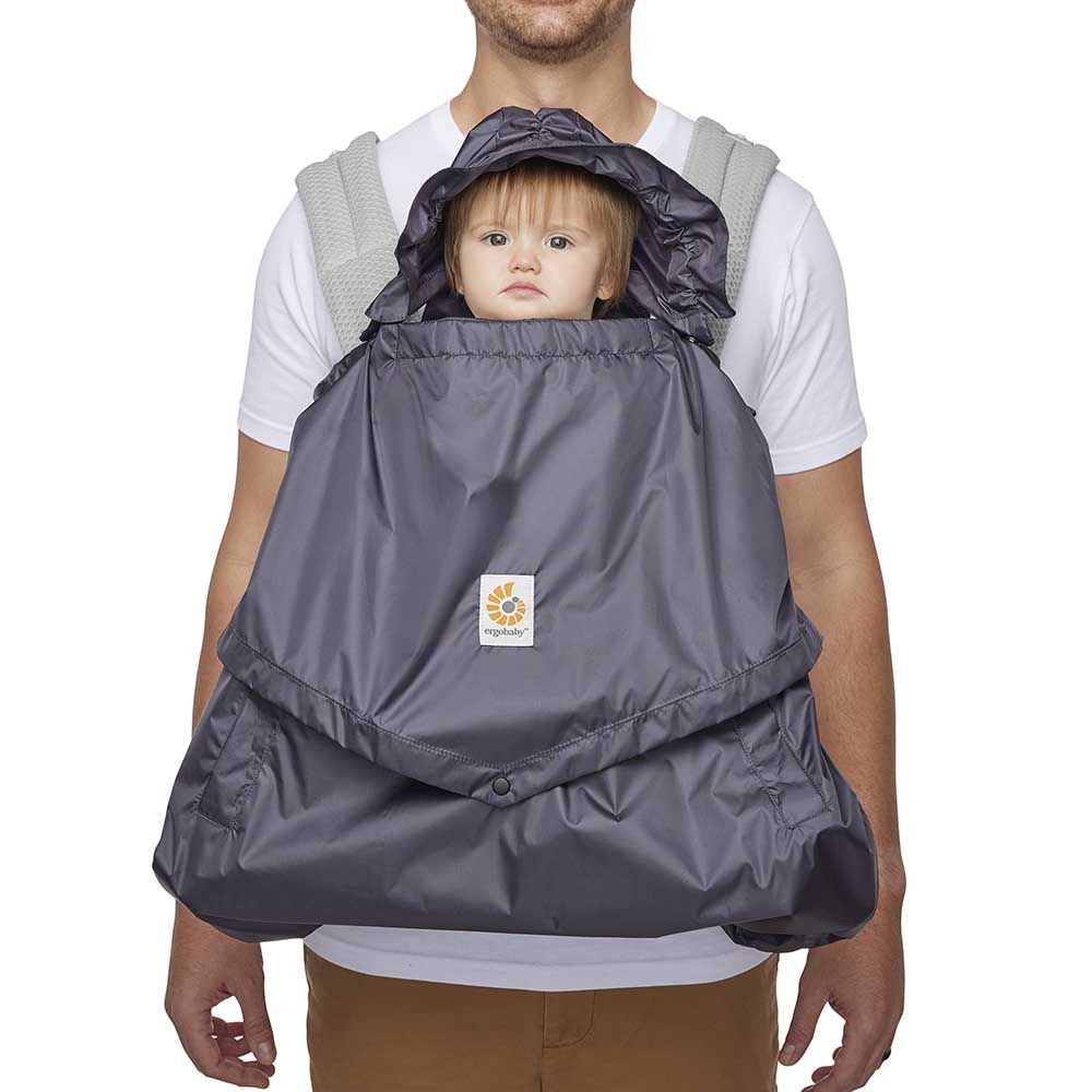 ERGOBABY RAIN AND WIND CARRIER COVER CHARCOAL