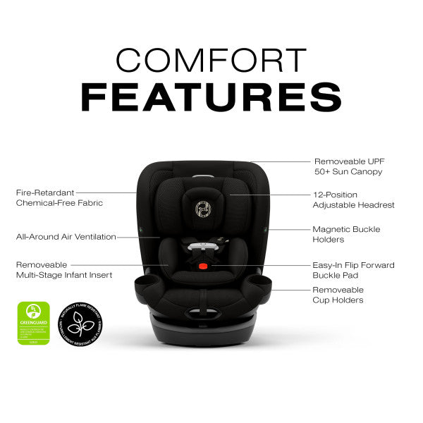 CYBEX CALLISTO G 360 ROTATING ALL-IN-ONE CONVERTIBLE CAR SEAT - baby enRoute