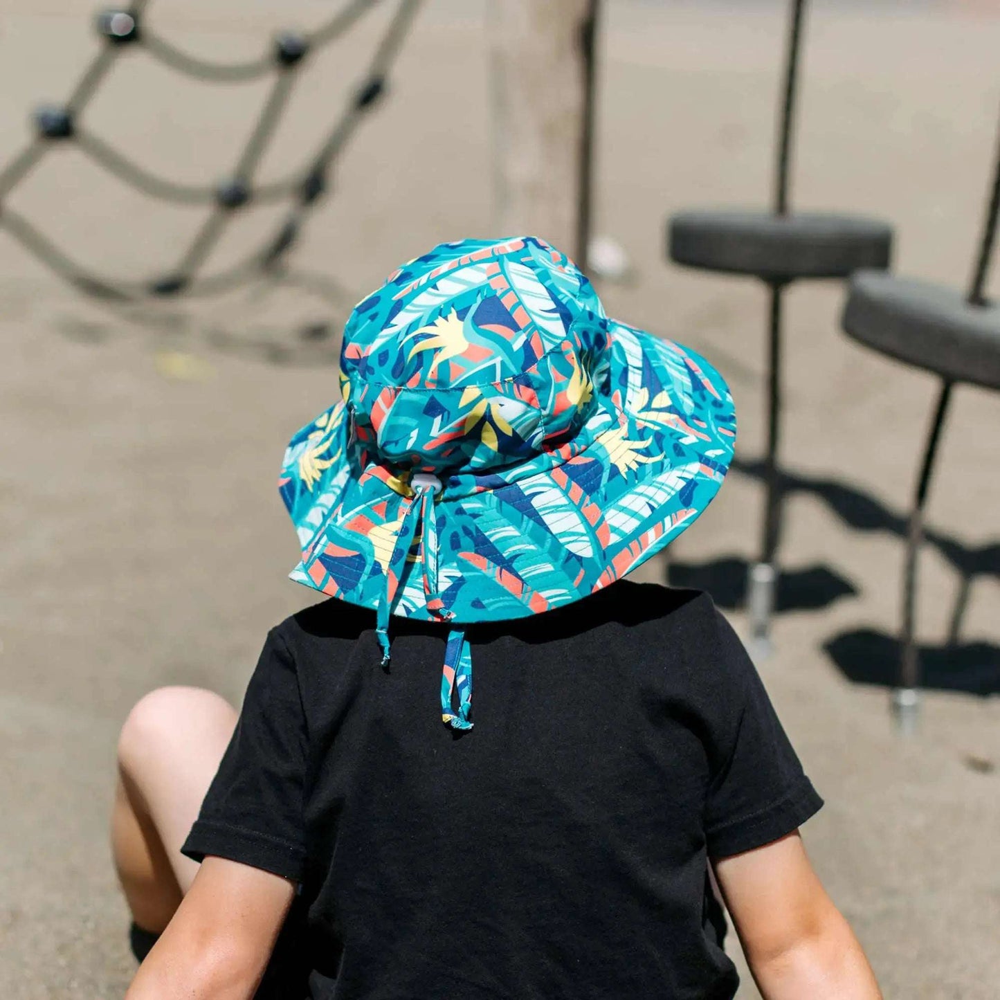 JAN & JUL KIDS WATER REPELLENT BUCKET HATS TROPICAL - baby enRoute