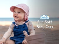 Jan & Jul Kids Sun Soft Baby Caps Dusty Rose