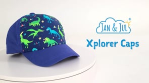 JAN & JUL UV BASEBALL CAPS BLUE WHALE