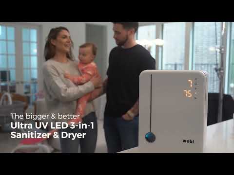 Wabibaby UVC Led Sanitizer & Dryer Ultra V2.0 White