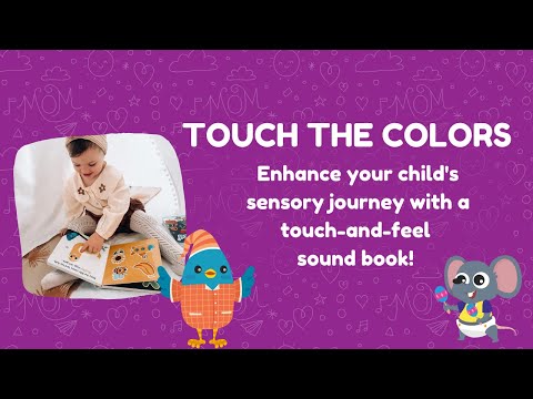 Ditty Bird Sound Book Touch the Colors USB-C Rechargeable