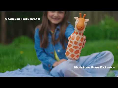 Asobu Bestie Animal Double Wall Stainless Steel Bottle 16oz Horse