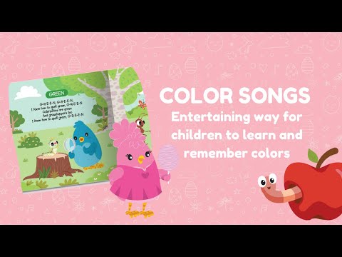 Ditty Bird Sound Book Color Songs USB-C Rechargeable