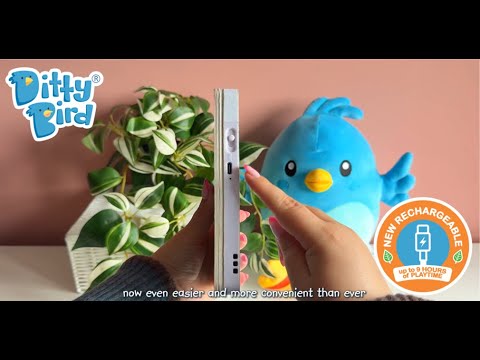 Ditty Bird Sound Book Children's Songs USB-C Rechargeable