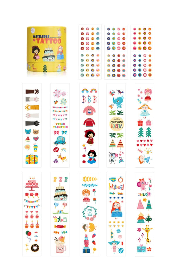 FLOWER MONACO WASHABLE TATTOO PRINCESS - baby enRoute