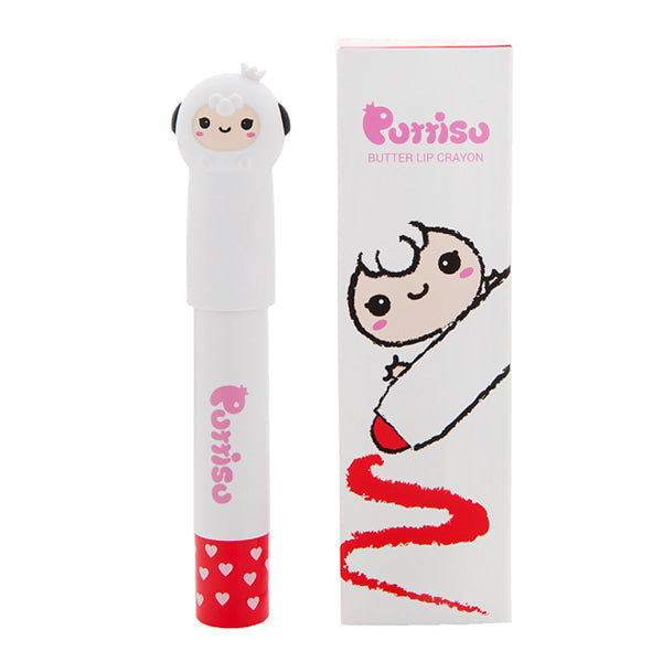 Puttisu Butter Lip Crayon #05 Coco Cherry