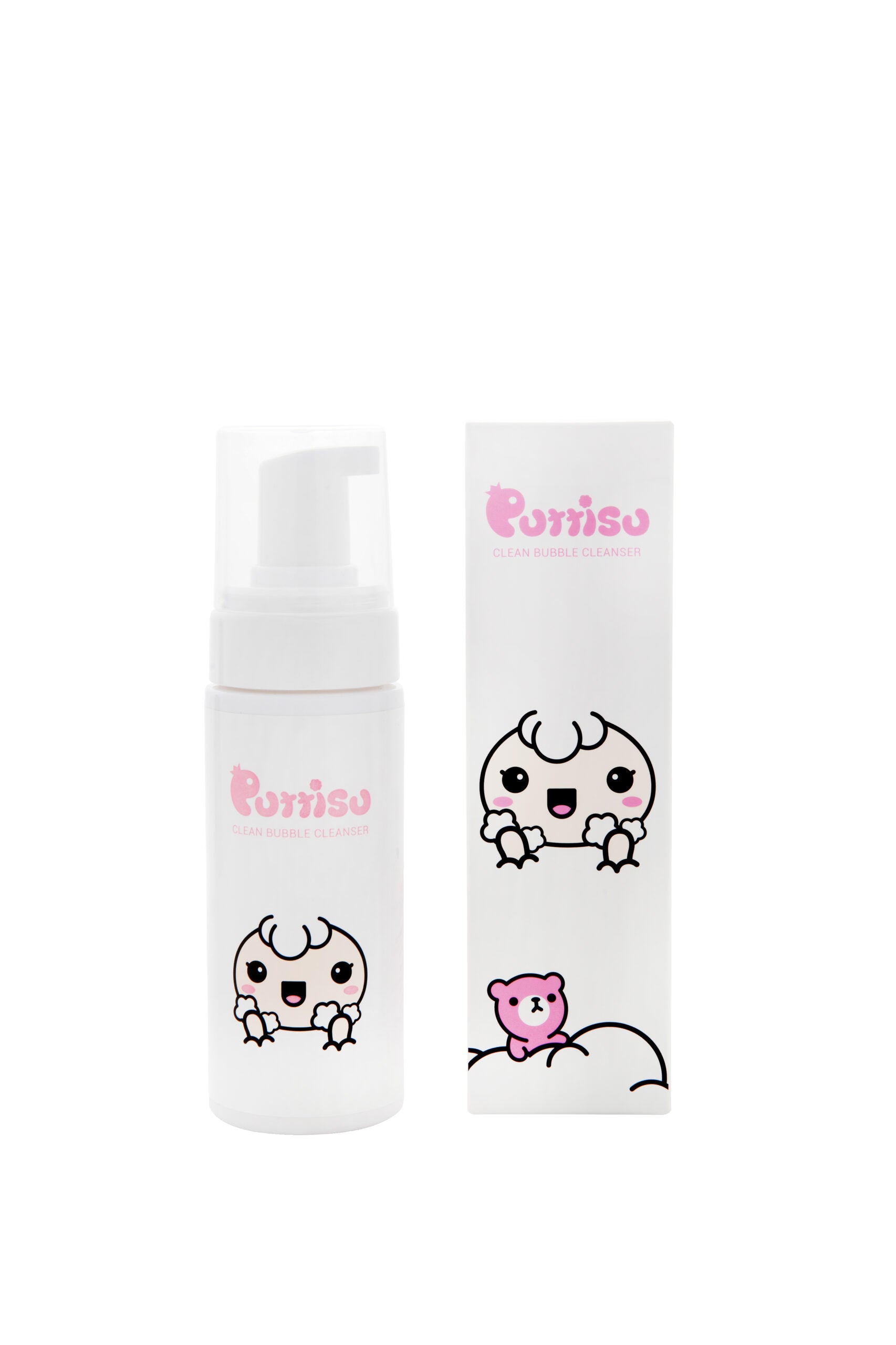 Puttisu Clean Bubble Facial Cleanser 150 ml