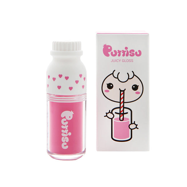 PUTTISU JUICY LIP GLOSS #02 PINK BUBBLEGUM
